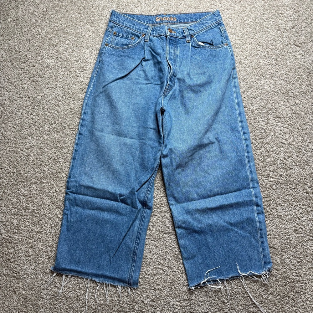 Snacks The Pleated Fun Dip Puddle Jeans